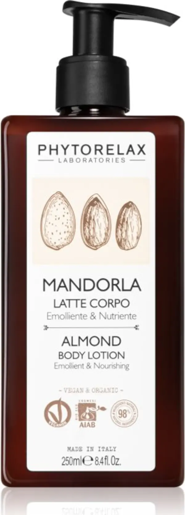 Phytorelax Laboratories Phytorelax Laboratories Almond подхранващ лосион за тяло 250 мл.