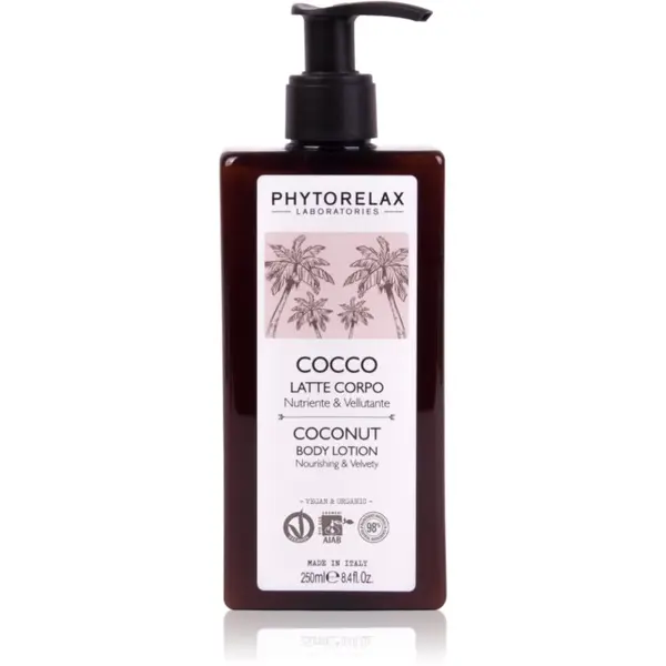 Phytorelax Laboratories Phytorelax Laboratories Coconut подхранващ лосион за тяло 250 мл.