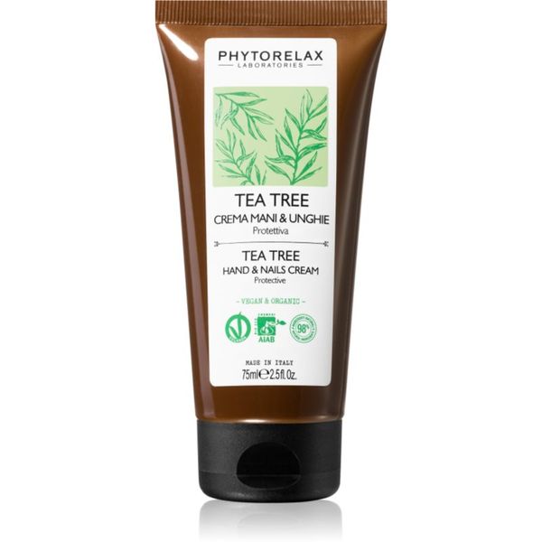 Phytorelax Laboratories Phytorelax Laboratories Tea Tree омекотяващ крем за ръце и нокти 75 мл.