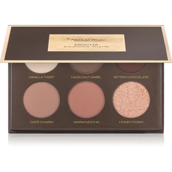 Pierre René Pierre René Mocha Mousse палитра сенки за очи цвят Mocha 6x1.3 гр.