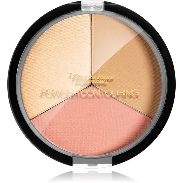 Pierre René Pierre René Powder Contouring палитра за контуриране и озаряване 23 гр.