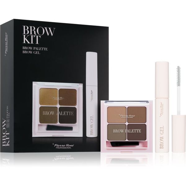 Pierre René Pierre René Professional Brow Kit подаръчен комплект за вежди 2 бр.