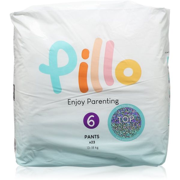 Pillo Pillo Premium Pants XL Size 6 еднократни пелени гащички 13-18 kg 23 бр.