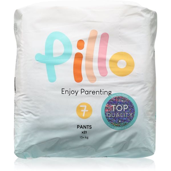 Pillo Pillo Premium Pants XXL Size 7 еднократни пелени гащички +15 kg 21 бр.
