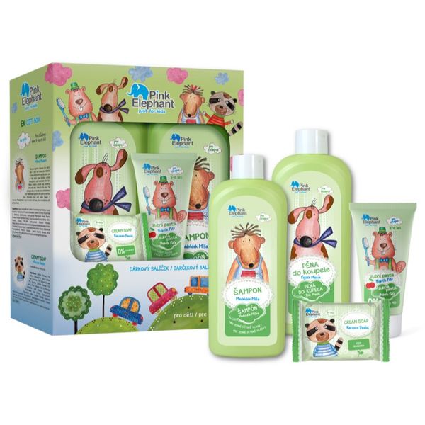 Pink Elephant Pink Elephant Boys подаръчен комплект Teddy bear за деца