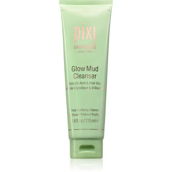 Pixi Pixi Glow Mud почистваща грижа за всички типове кожа на лицето 135 мл.