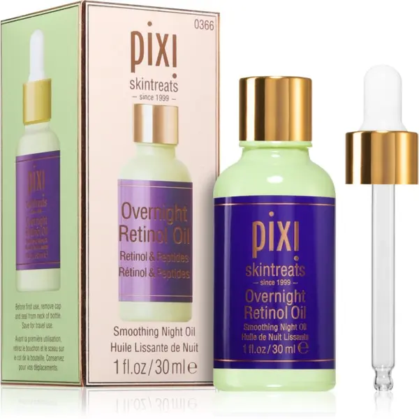 Pixi Pixi Overnight Retinol Oil регенериращо нощно олио с ретинол 30 гр.