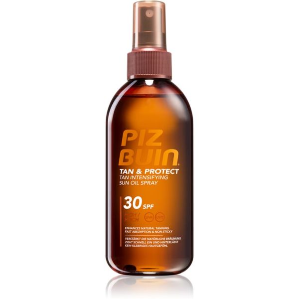 Piz Buin Piz Buin Tan & Protect защитно олио за ускоряване на тена SPF 30 150 мл.