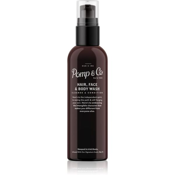 Pomp & Co Pomp & Co Hair and Body Wash душ гел и шампоан 2 в 1 100 мл.