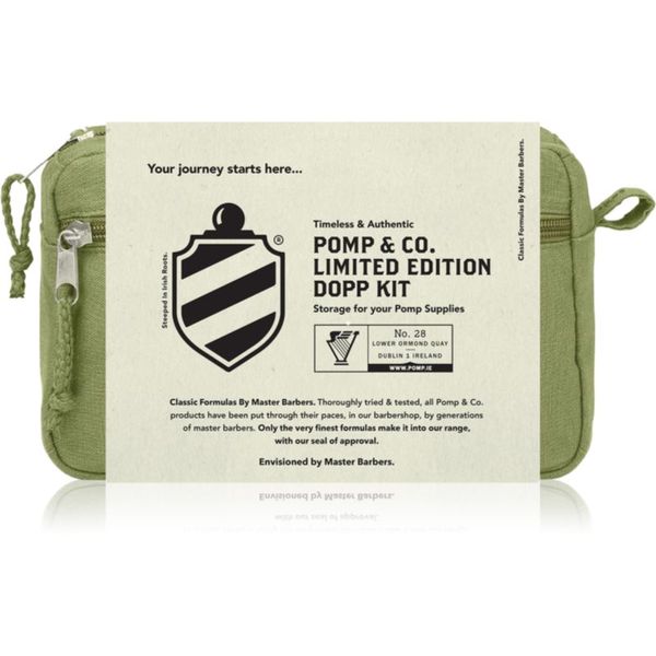 Pomp & Co Pomp & Co Limited Edition Dopp Kit чантичка за пътуване Green 1 бр.
