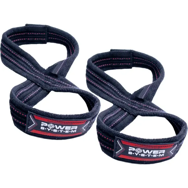 Power System Power System Figure 8 Straps фитнес фитили боя Red S/M 2 бр.