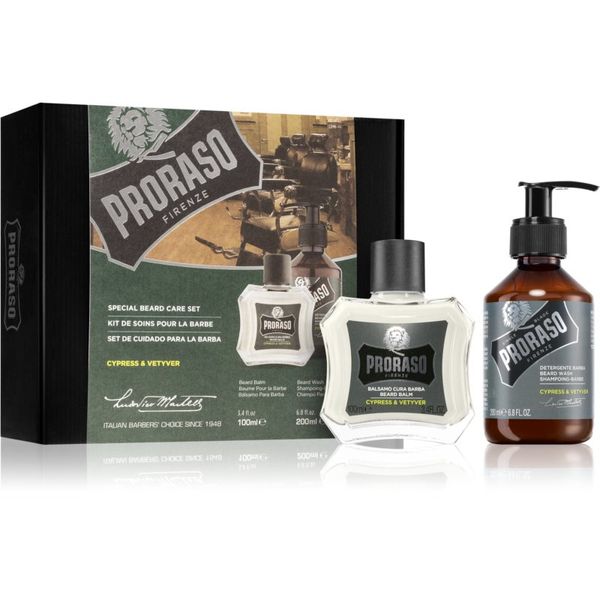 Proraso Proraso Set Beard Classic подаръчен комплект Cypress and Vetyver за мъже