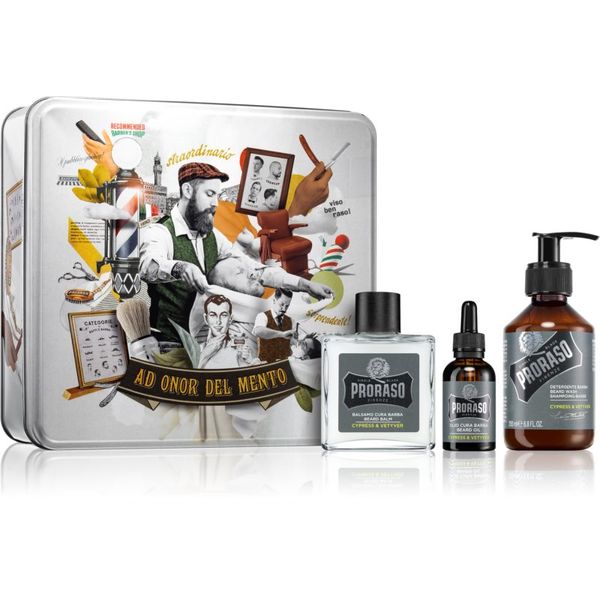 Proraso Proraso Set Beard Routine комплект Cypress and Vetyver(за брадата)
