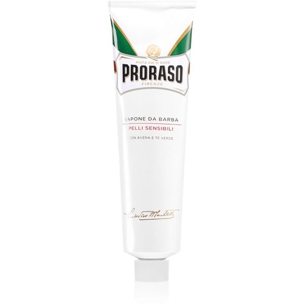 Proraso Proraso White сапун за бръснене за чувствителна кожа в туба 150 мл.