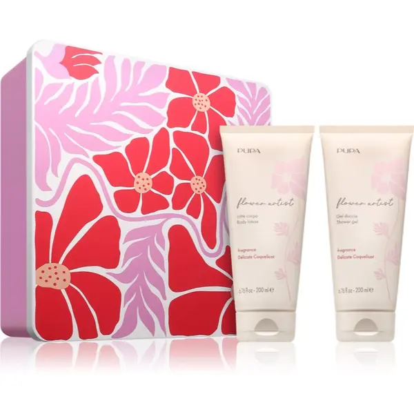 PUPA Milano PUPA Milano Flower Artist Kit подаръчен комплект за тяло с аромат Delicate Coquelicot 1 бр.