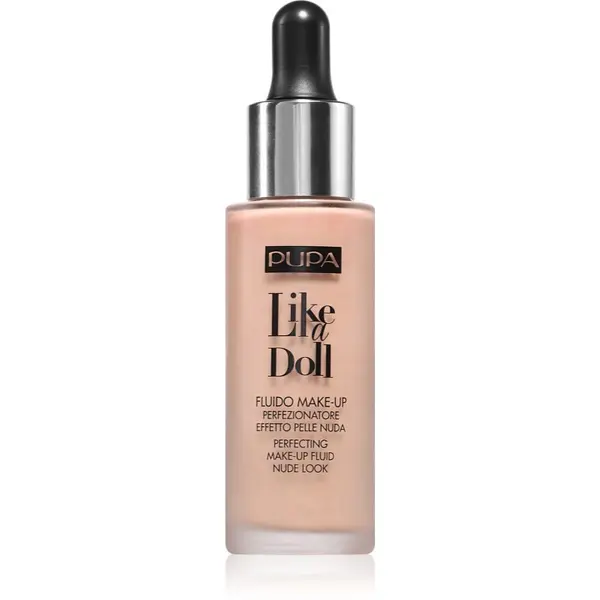 PUPA Milano PUPA Milano Like a Doll фон дьо тен за естествен вид SPF 15 цвят 020 - Light Beige 30 мл.