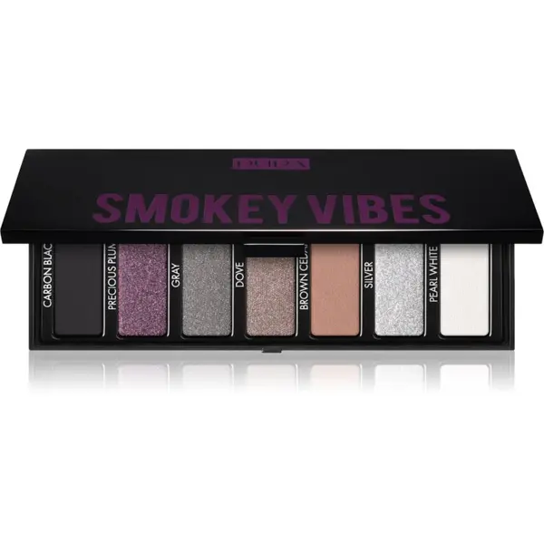 PUPA Milano PUPA Milano Make-up Stories Compact Eyeshadow Palette палитра сенки за очи цвят Smokey Vibes 13.3 гр.