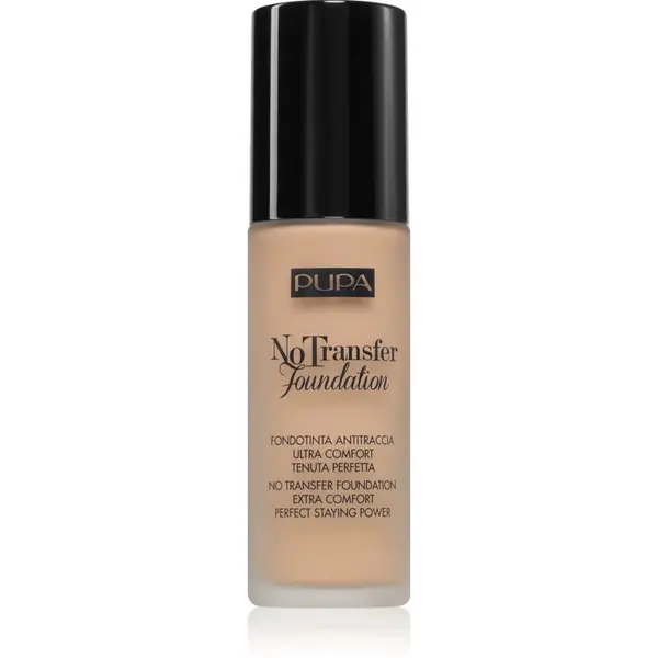 PUPA Milano PUPA Milano No Transfer Foundation хидратиращ фон дьо тен SPF 15 цвят 01 - Nude 30 мл.