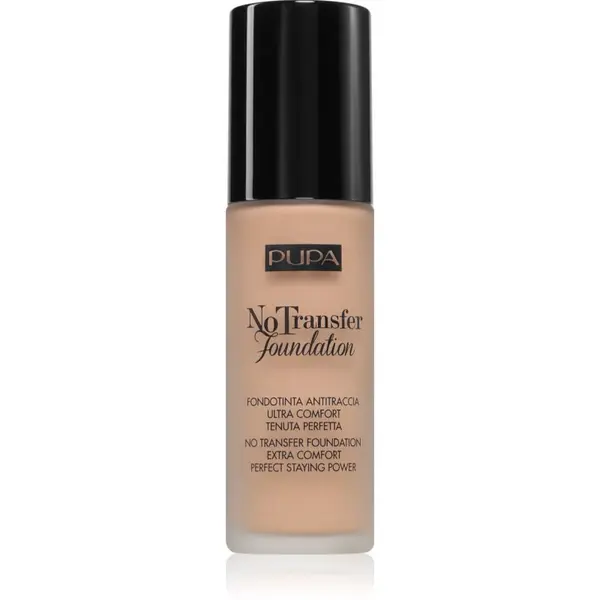 PUPA Milano PUPA Milano No Transfer Foundation хидратиращ фон дьо тен SPF 15 цвят 02 - Light Beige 30 мл.