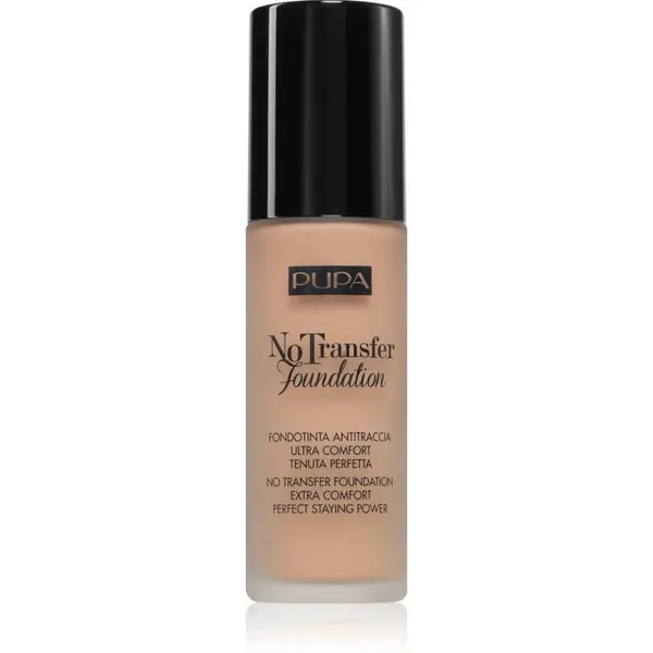 PUPA Milano PUPA Milano No Transfer Foundation хидратиращ фон дьо тен SPF 15 цвят Medium Beige 30 мл.