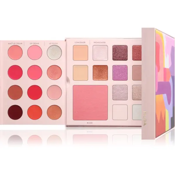 PUPA Milano PUPA Milano Pupart M мултифункционална палитра за очи и устни IVORY 18.8 гр.