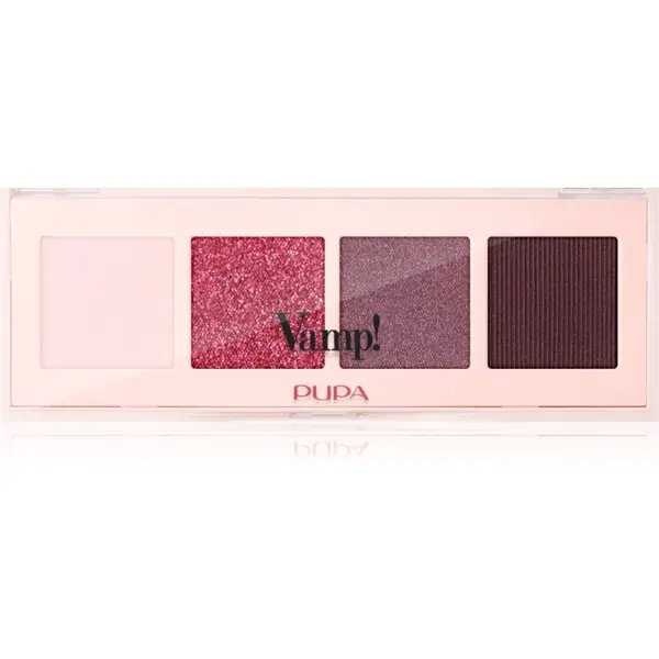 PUPA Milano PUPA Milano Vamp! Eyeshadow Palette палитра сенки за очи 004 Vibrant Plum 5.2 гр.
