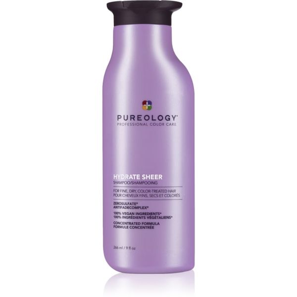 Pureology Pureology Hydrate Sheer лек хидратиращ шампоан за чувствителна коса за жени  266 мл.