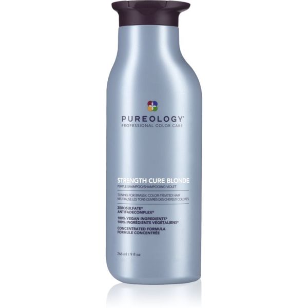 Pureology Pureology Strength Cure Blonde лилав шампоан за руса коса за жени  266 мл.