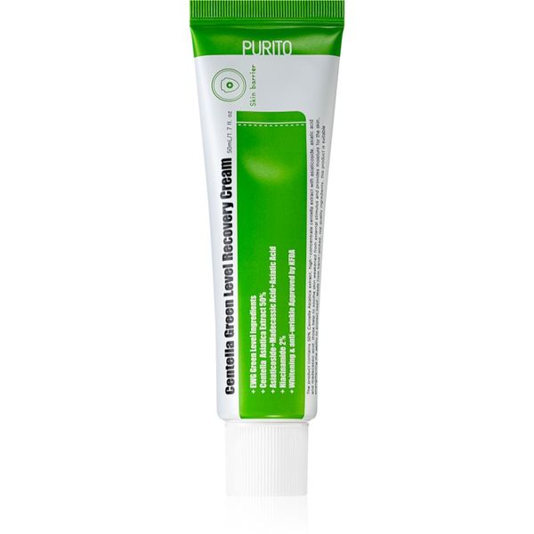Purito Purito Centella Green Level възстановяващ крем за подхранване на кожата на лицето 50 мл.