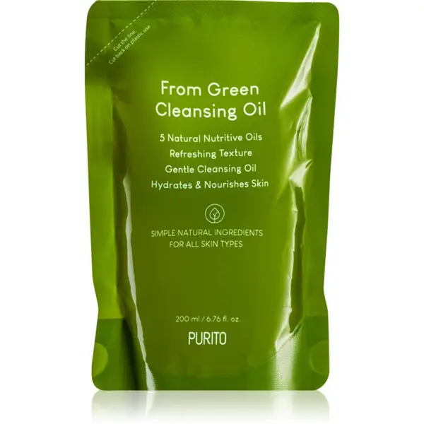 Purito Purito From Green почистващо масло за лице пълнител 200 мл.