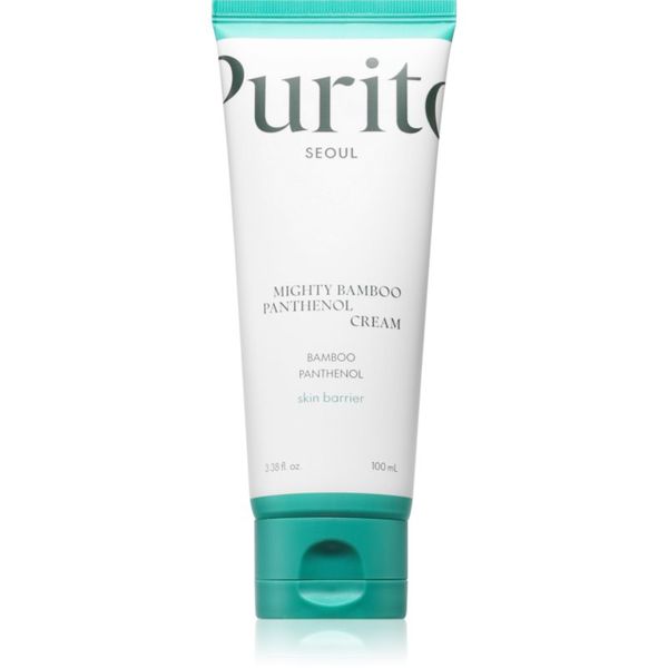 Purito Purito Mighty Bamboo Panthenol Cream интензивен регенериращ крем възстановяващ кожната бариера 100 мл.