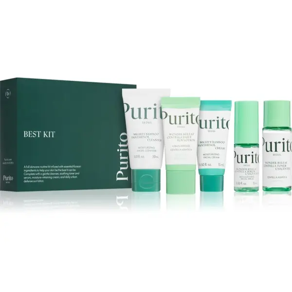 Purito Purito Seoul Best Kit комплект за пътуване за регенериране на кожата