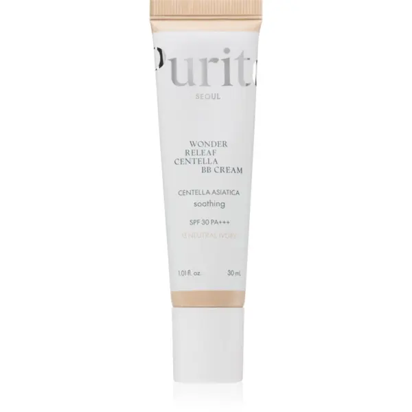 Purito Purito Wonder Releaf Centella BB Cream oсвежаващ BB крем с успокояващ ефект цвят 13 Neutral Ivory 30 мл.