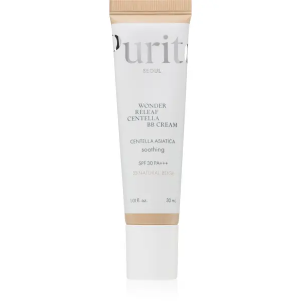 Purito Purito Wonder Releaf Centella BB Cream oсвежаващ BB крем с успокояващ ефект цвят 23 Natural Beige 30 мл.