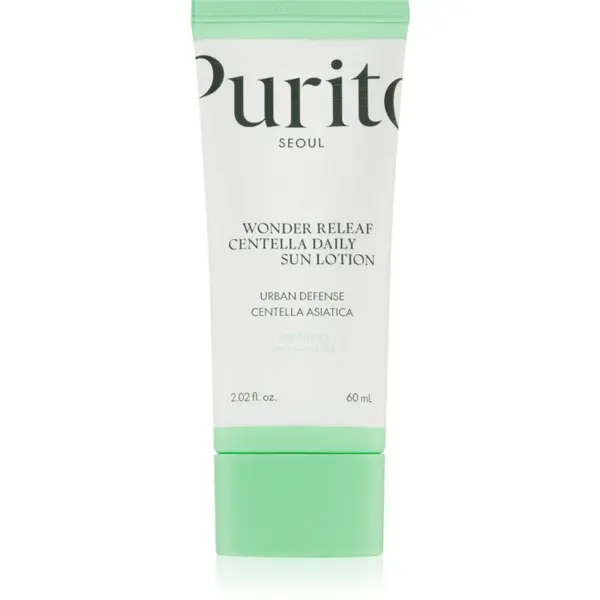 Purito Purito Wonder Releaf Centella Daily Sun Lotion лек защитен крем за лице SPF 50+ 60 мл.