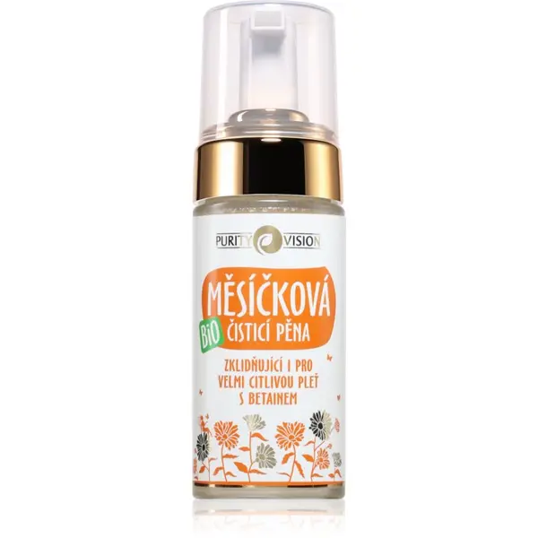 Purity Vision Purity Vision BIO Calendula Cleansing Foam Успокояваща почистваща пяна 90 мл.