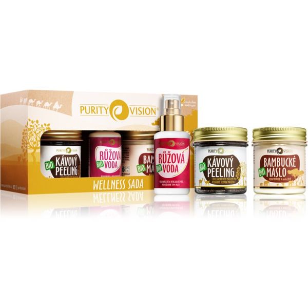 Purity Vision Purity Vision Wellness Set подаръчен комплект(за тяло и лице)