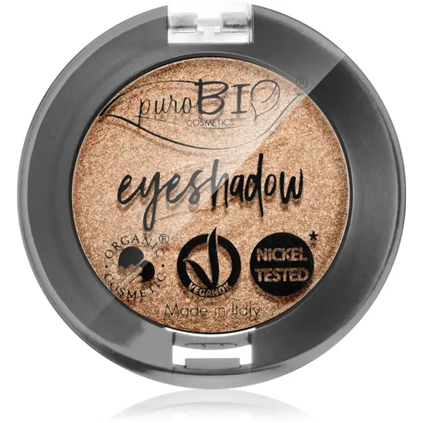 puroBIO Cosmetics puroBIO Cosmetics Compact Eyeshadows сенки за очи цвят 01 Sparkling Wine 2,5 гр.