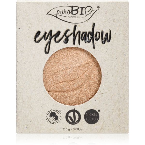 puroBIO Cosmetics puroBIO Cosmetics Compact Eyeshadows сенки за очи пълнител цвят 01 Sparkling Wine 2,5 гр.