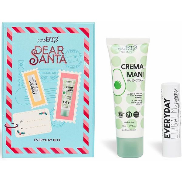 puroBIO Cosmetics puroBIO Cosmetics Dear Santa Everyday Box подаръчен комплект 2 бр.