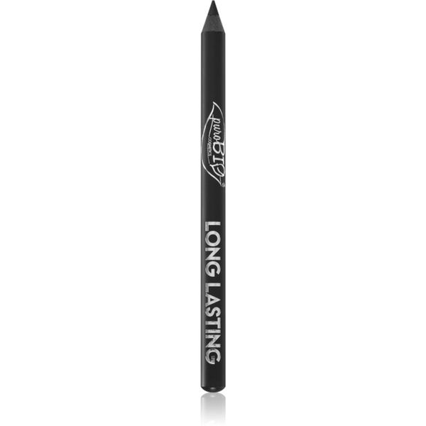 puroBIO Cosmetics puroBIO Cosmetics Long Lasting дълготраен молив за очи цвят Black 1,3 гр.