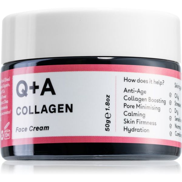 Q+A Q+A Collagen подмладяващ крем за лице 50 гр.