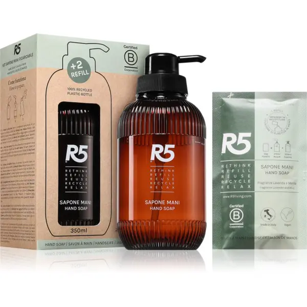 R5 R5 Sapone Mani течен сапун + резервен пълнител