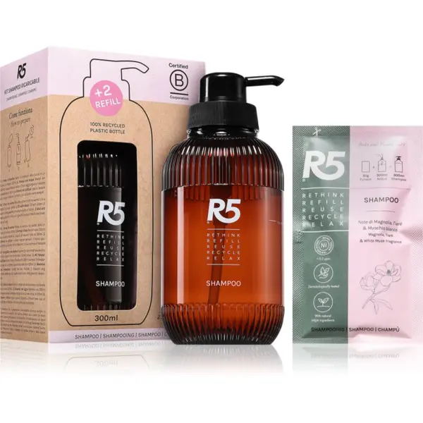 R5 R5 Shampoo шампоан + резервен пълнител