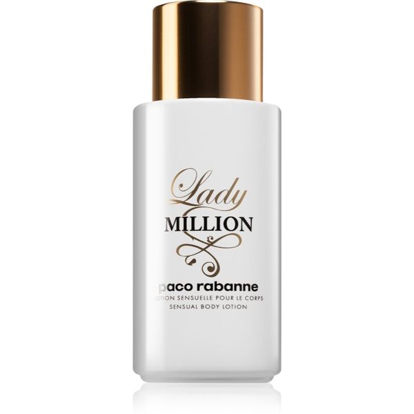 Rabanne Rabanne Lady Million тоалетно мляко за тяло за жени 200 мл.