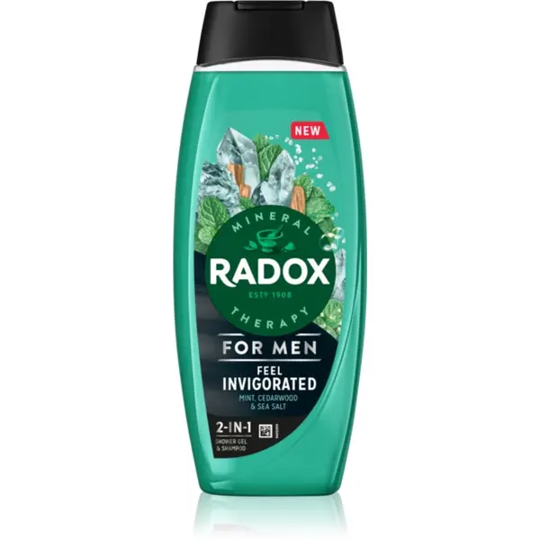 Radox Radox Feel Invigorated душ-гел за мъже 2 в 1 450 мл.
