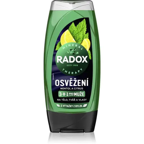Radox Radox Men Feel Strong душ-гел за лице, тяло и коса 225 мл.