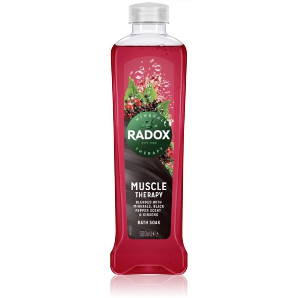 Radox Radox Men Muscle Therapy пяна за вана Black Pepper & Ginseng 500 мл.