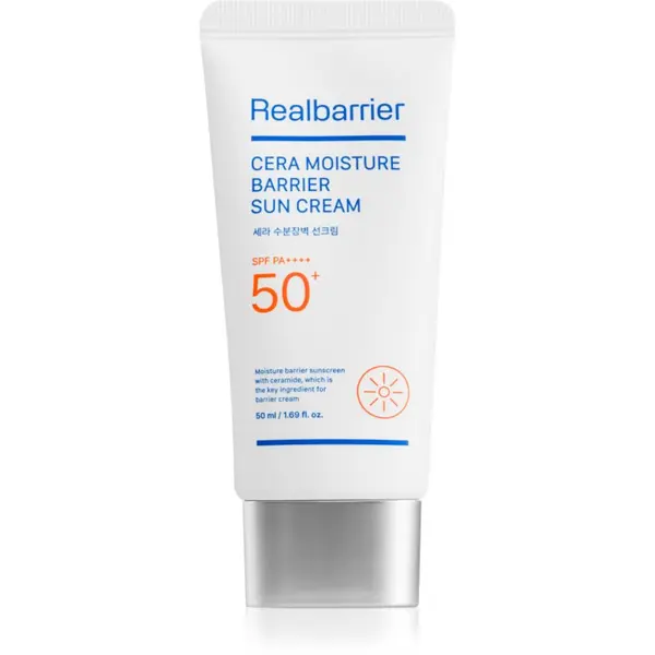 Real Barrier Real Barrier Cera Moisture Barrier Sun Cream Възстановяващ и защитен крем SPF 50+ 50 мл.