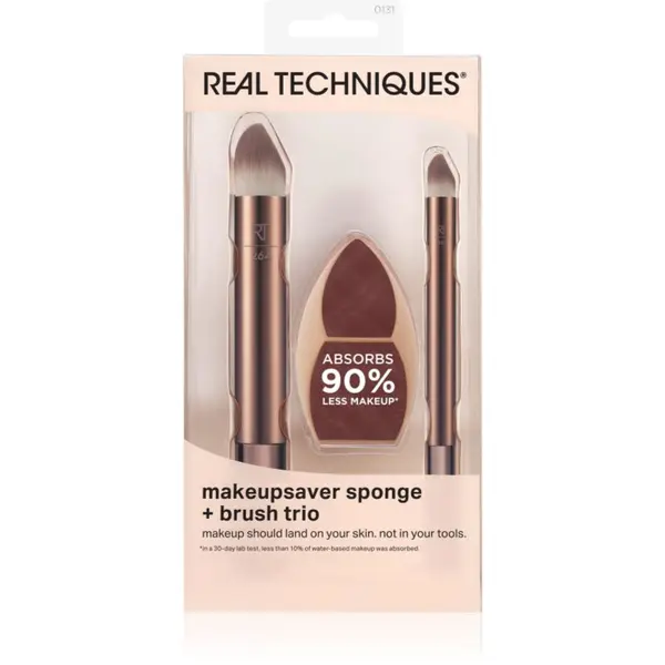 Real Techniques Real Techniques Makeup Saver Brush Trio комплект четки